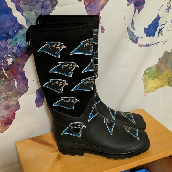 Panthers Shoes - EUC Panthers Rain/Snow Boots